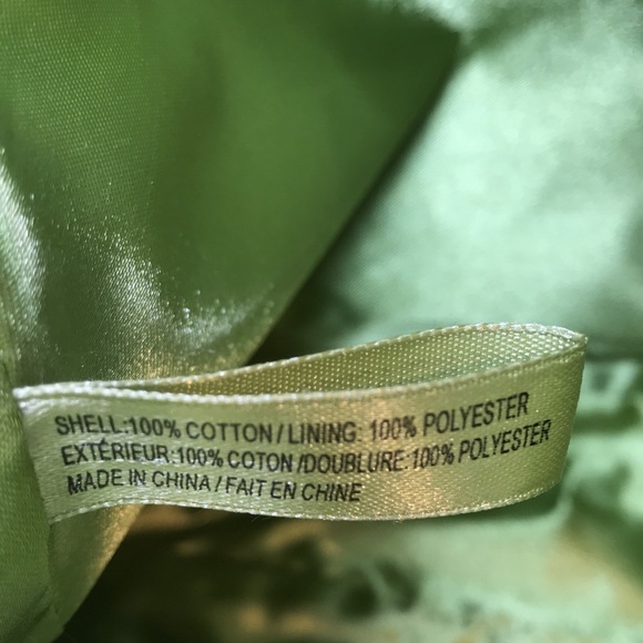 Striped Cotton Summer Handbag with Bamboo Handles. (Green Yellow Tan Brown) ☀️ - Picture 7 of 10